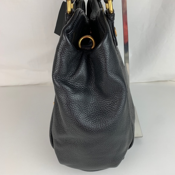New Marc Jacobs Classic Q Fran Black Satchel - Picture 6 of 10